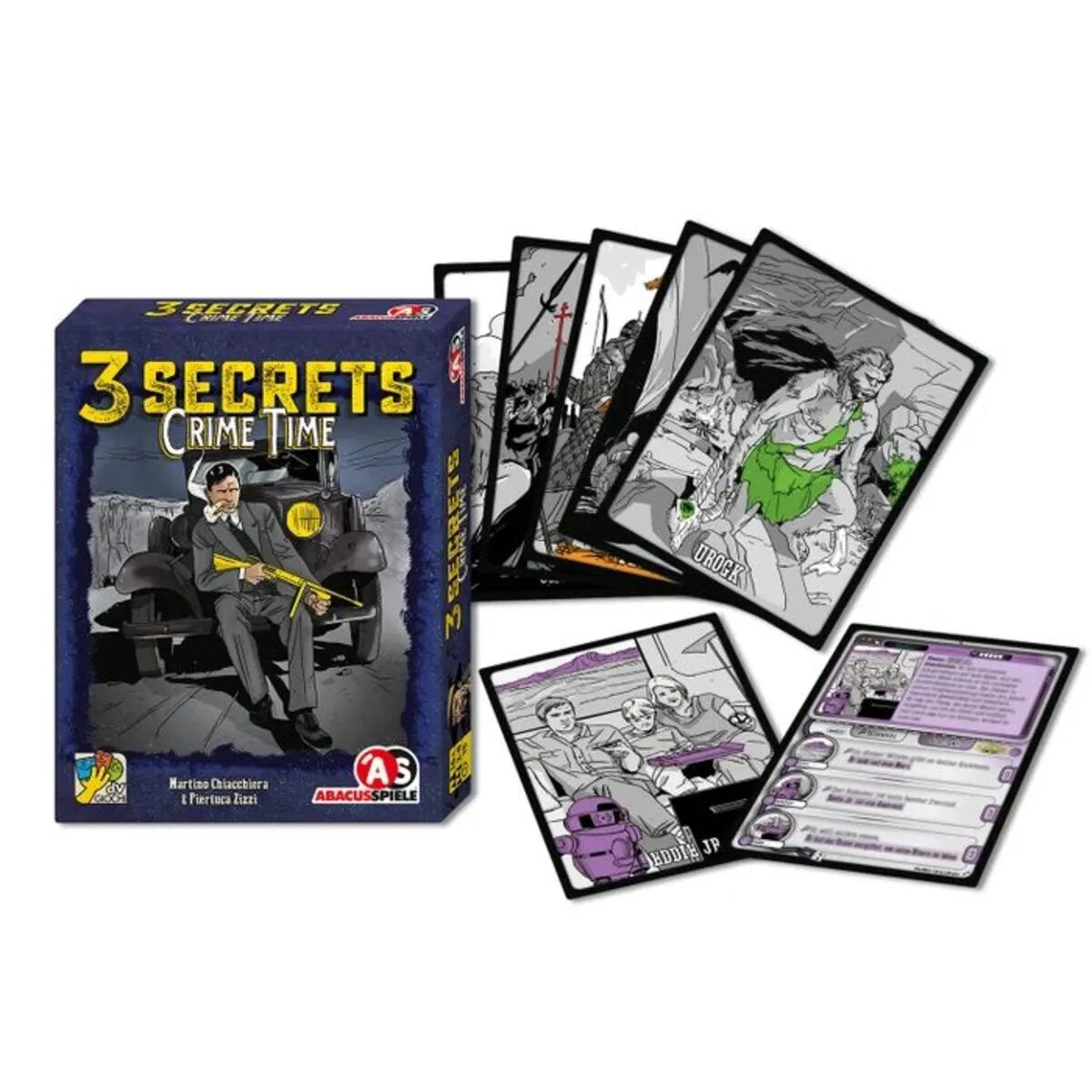 Asmodee Abacusspiele 3 Secrets - Crime Time