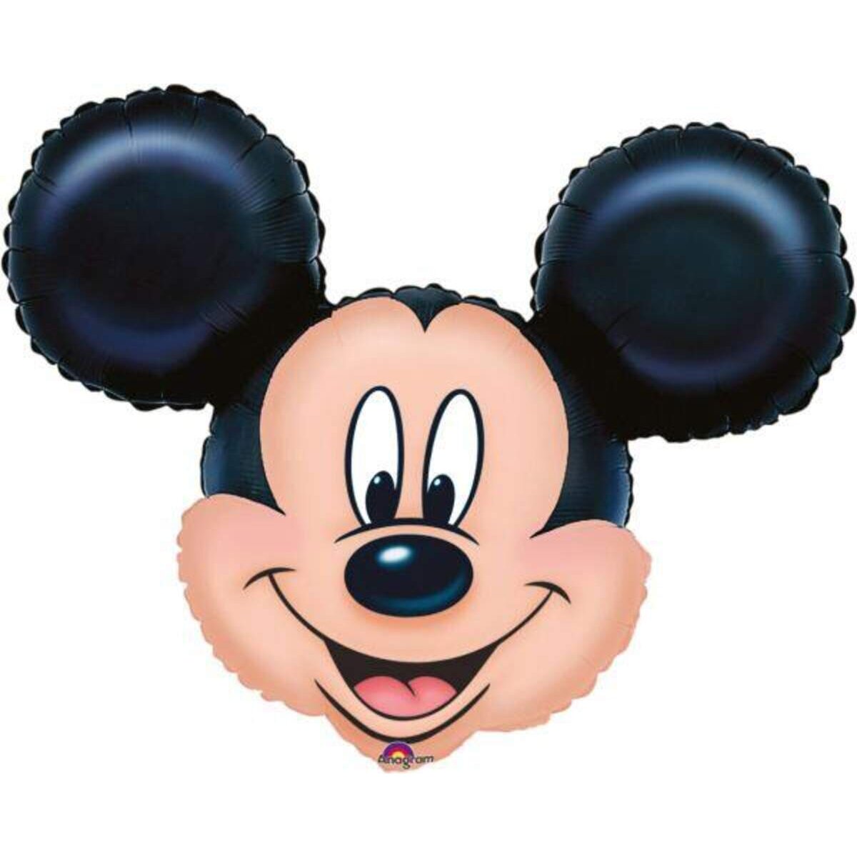 amscan Folienballon Super Shape Disney Mickey Mouse, ca. 69 x 53 cm