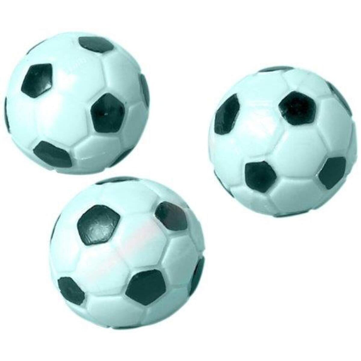 amscan Hüpfbälle Fußball 3,5 cm, 12 Stück