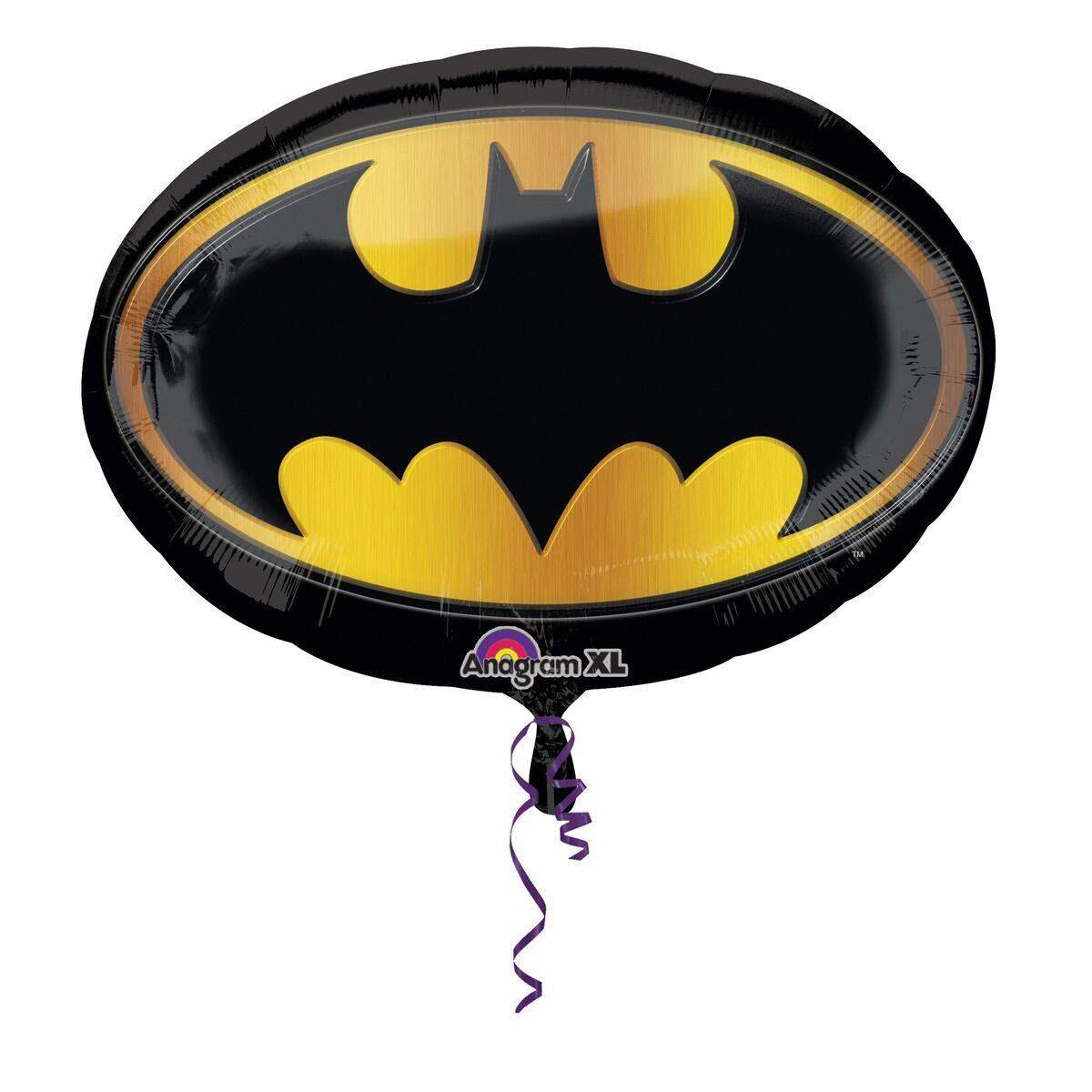 amscan SuperShape Batman Emblem Folienballon
