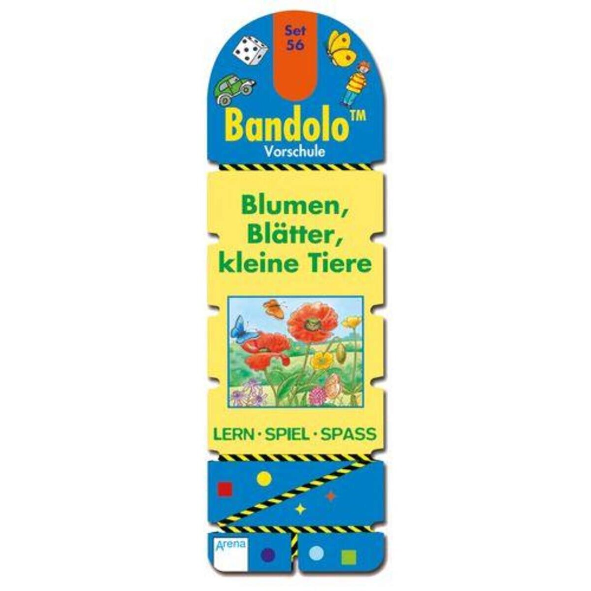 Arena Blumen, Blätter, kleine Tiere - Bandolo Set 56
