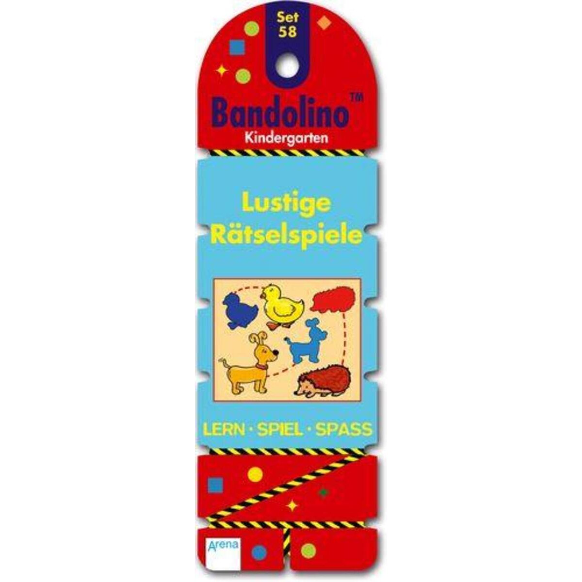 Arena Lustige Rätselspiele - Bandolino Set 58