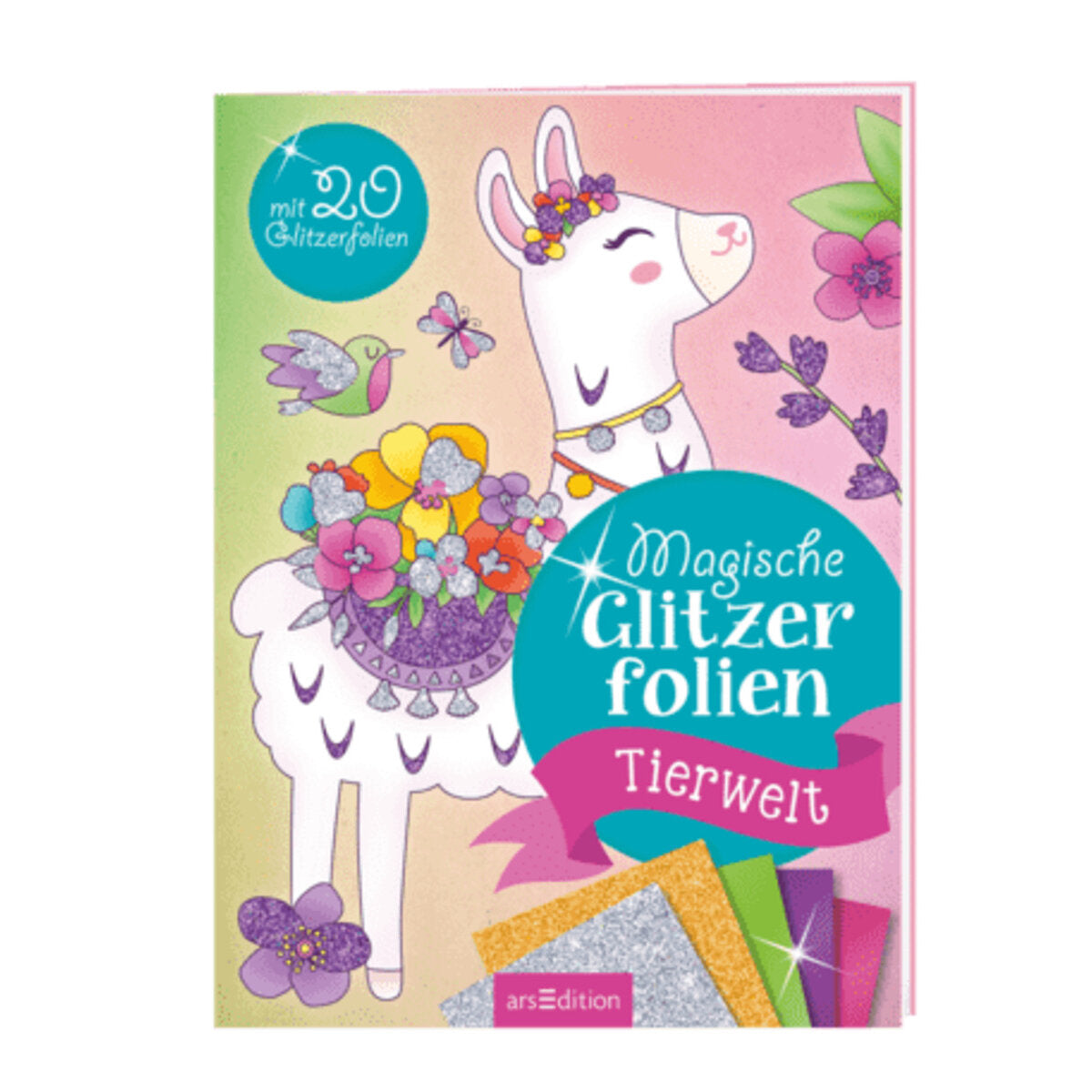 ars Edition Magische Glitzerfolien Tierwelt
