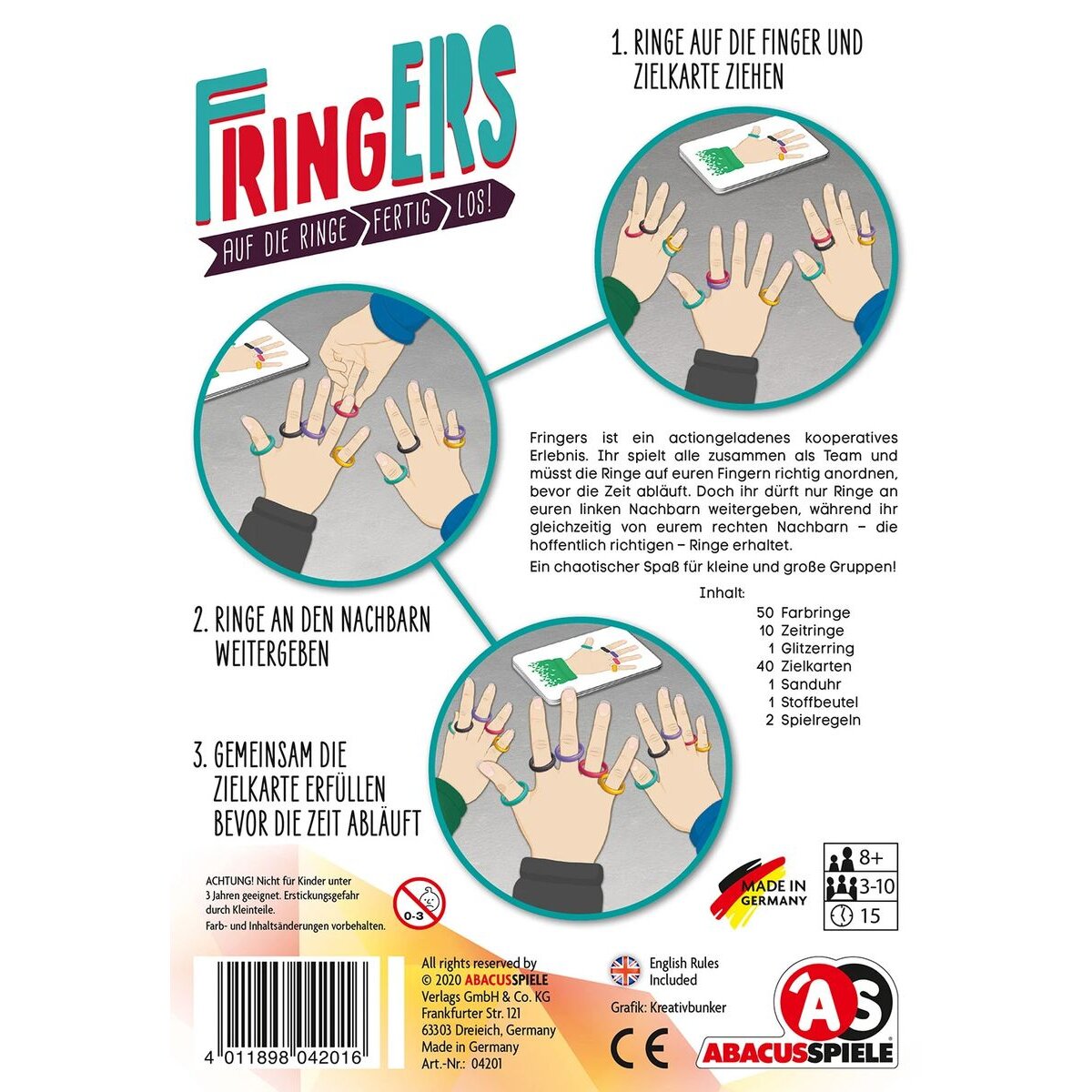 Asmodee Abacusspiele Fringers