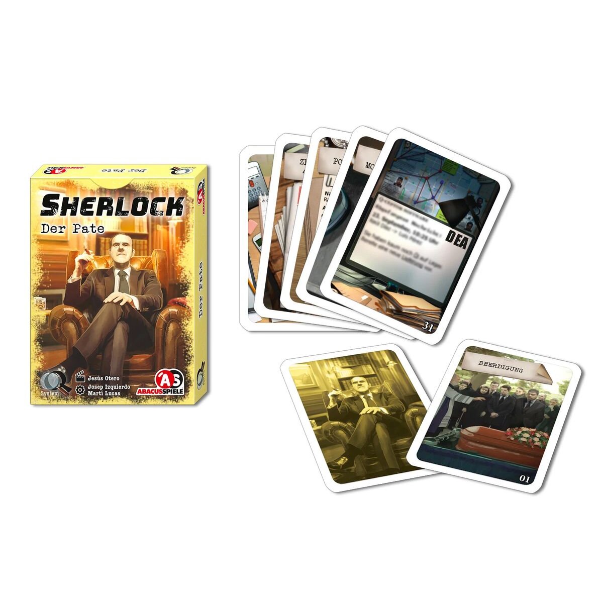 Asmodee Abacusspiele Sherlock - Der Pate