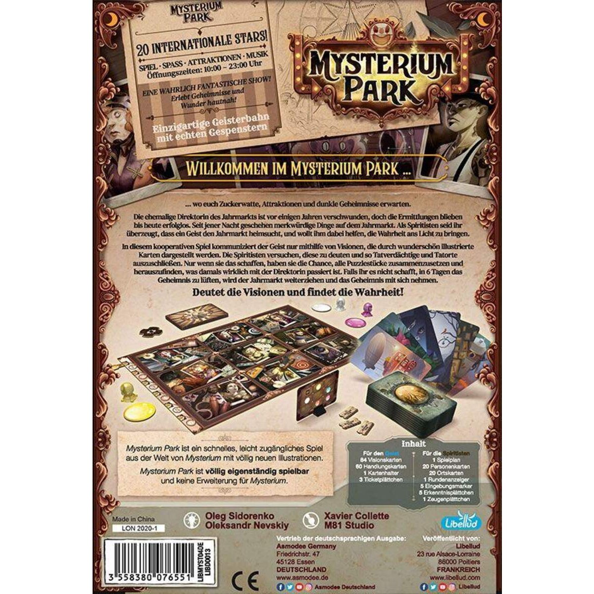 Asmodee Libellud Mysterium Park