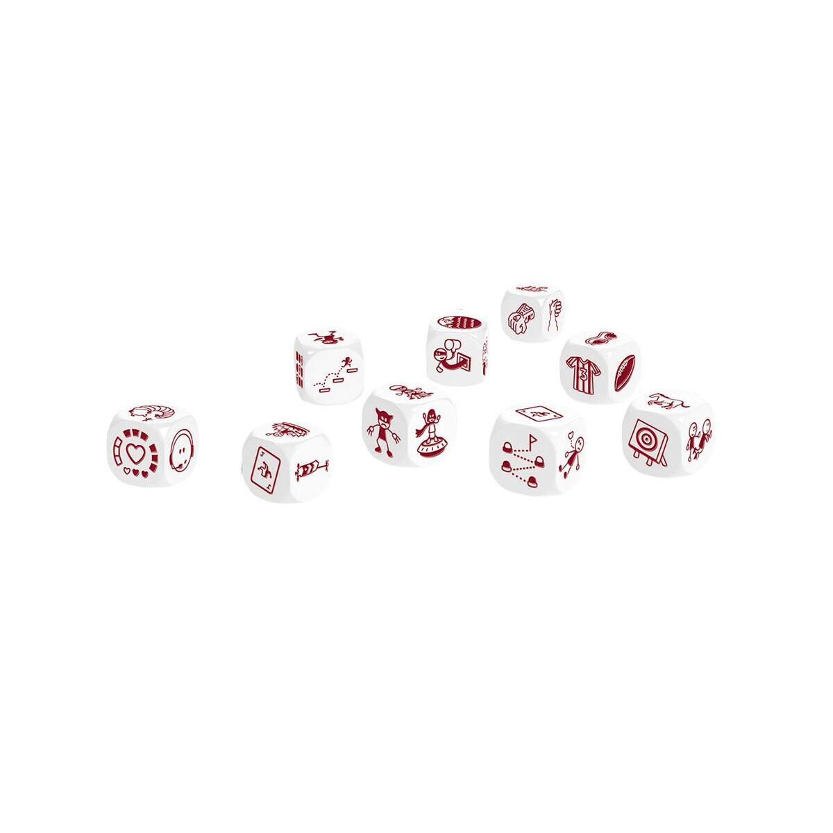 Asmodee Rory's Story Cubes Heroes - Das Tischspiel für Geschichte