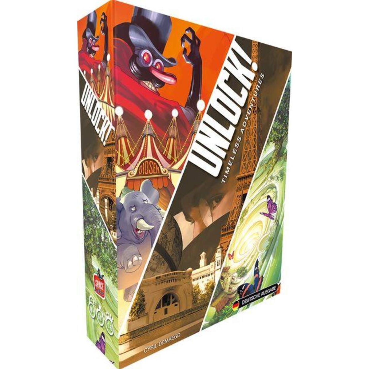 Asmodee Space Cowboys Unlock! Timeless Adventures