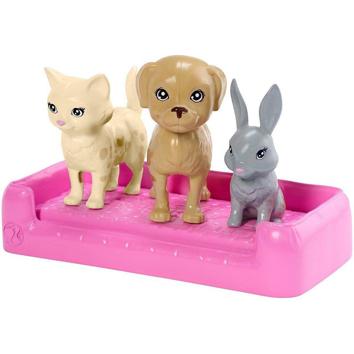 Barbie Badespaß Spiel-Set Haustiere