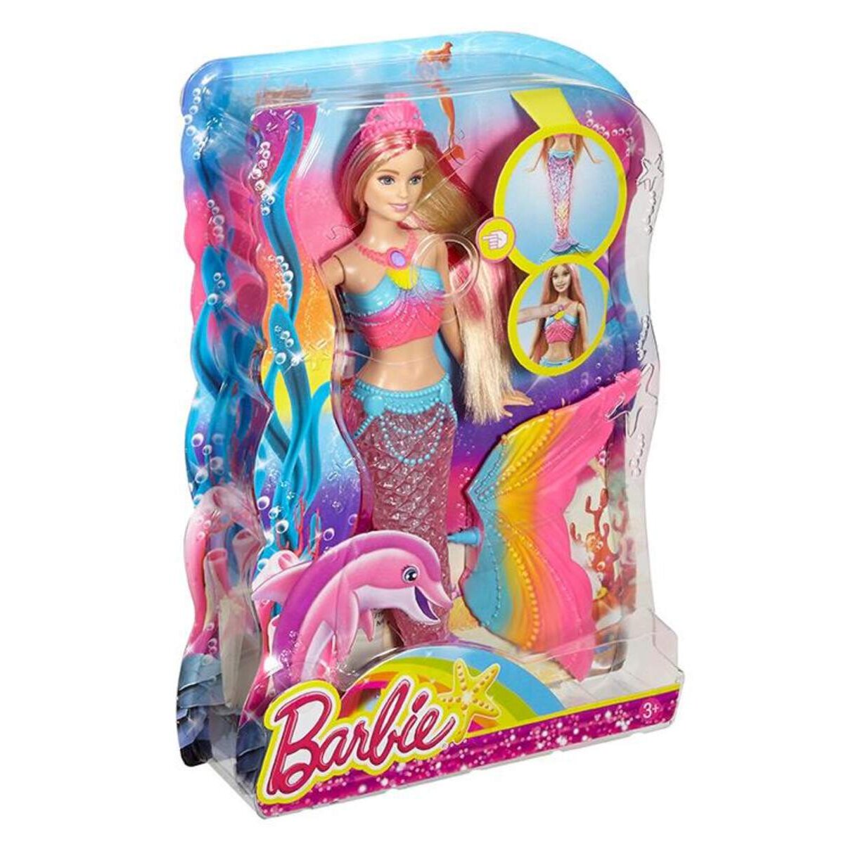 Barbie Dreamtopia Regenbogenlicht-Meerjungfrau