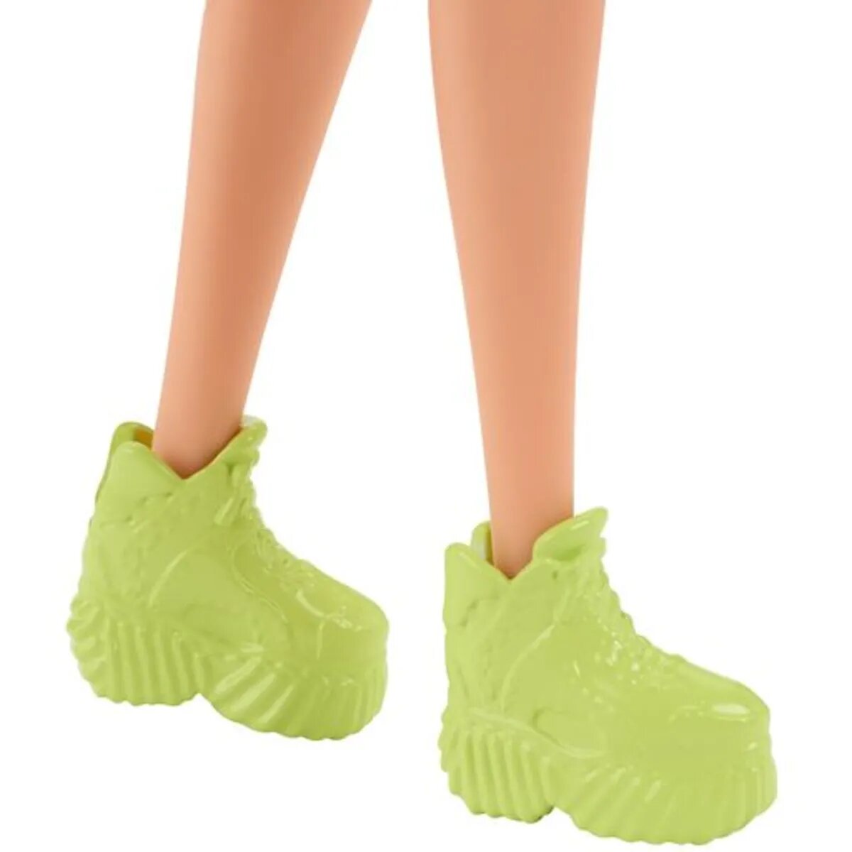 Barbie Fashionistas Puppe im Freizeitkleid, violette Strähnen