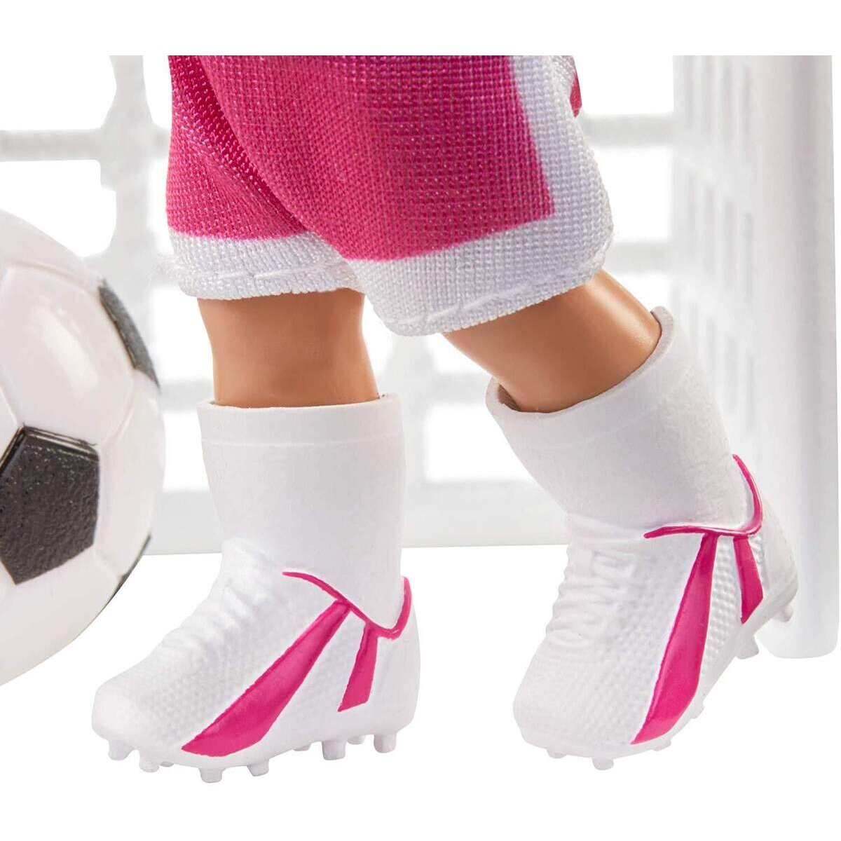 Barbie Fußballtrainerin Puppe (blond) und Zubehör