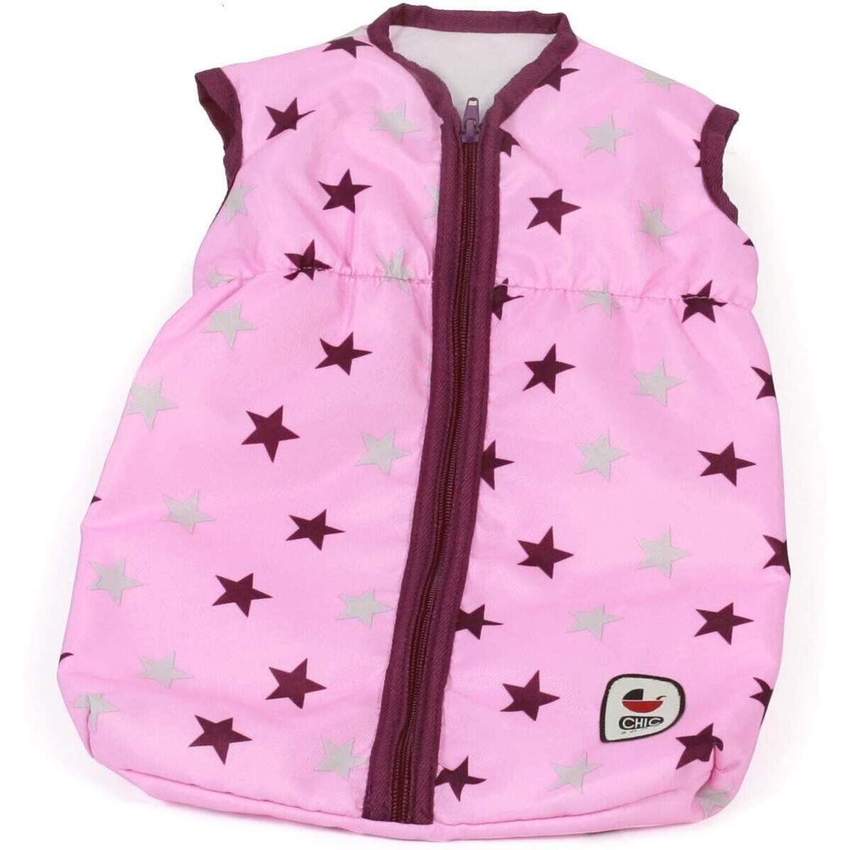 Bayer Chic Puppenschlafsack pink Sterne
