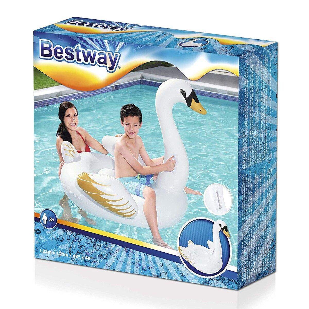 Bestway Schwimmtier Schwan 122 x 122 cm