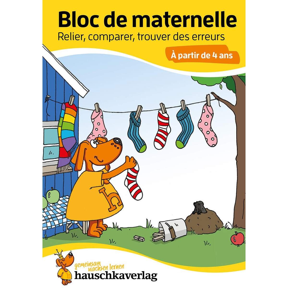 Bloc de maternelle - Relier, comparer, trouver des erreurs À partir de 4 ans, A5-Bloc