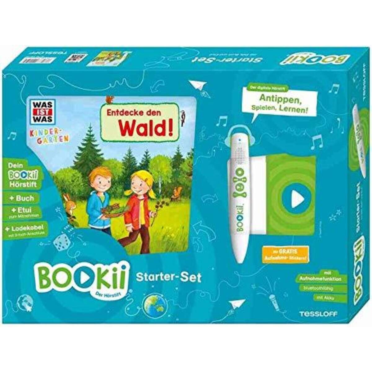 BOOKii® Starter-Set WAS IST WAS Kindergarten - Entdecke den Wald!