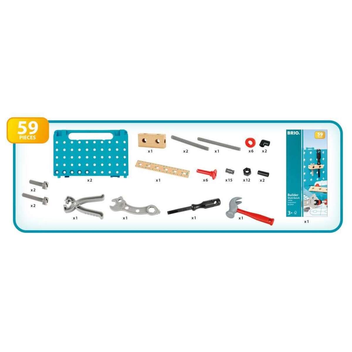 BRIO Builder Werkbank-Koffer