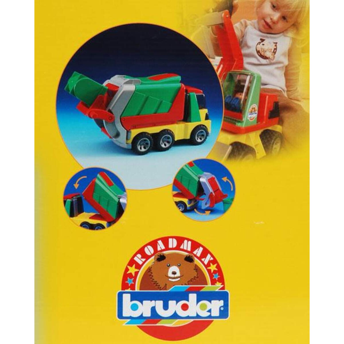 BRUDER® 20002 Roadmax Mülllastwagen