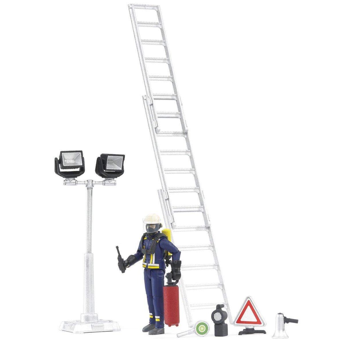 BRUDER® 62700 Figurenset Feuerwehrmann mit Zubehör