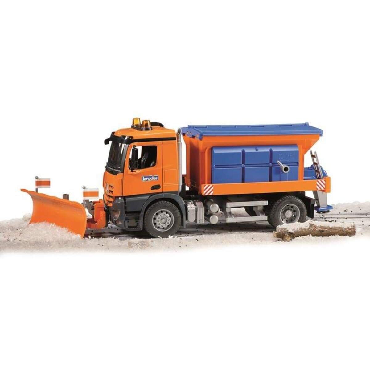 BRUDER® Mb Arocs Winterdienst Mit Räumschild