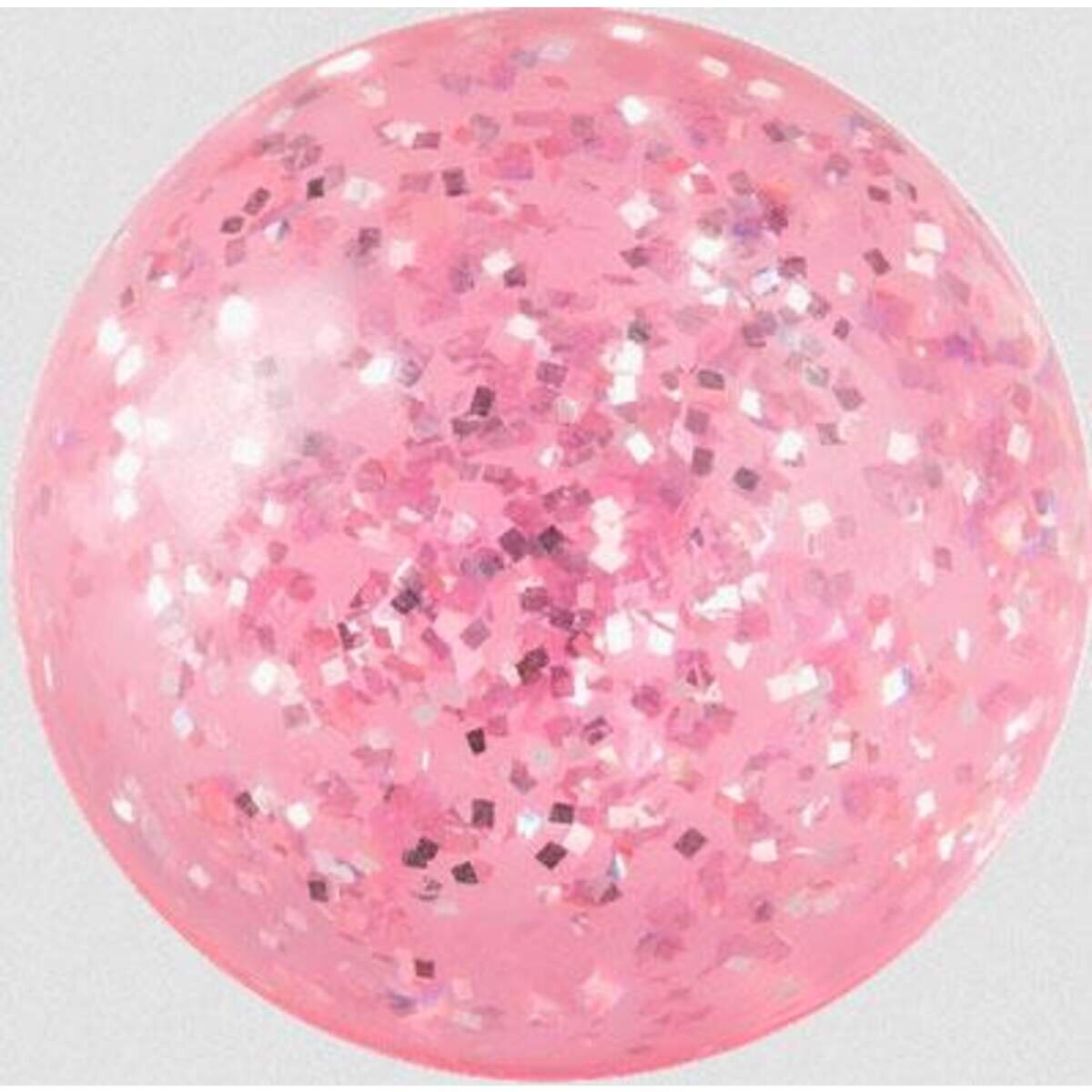 BRUNNEN Gummiball Flummi Glitter, sortiert: 1 Stück, 5-fach