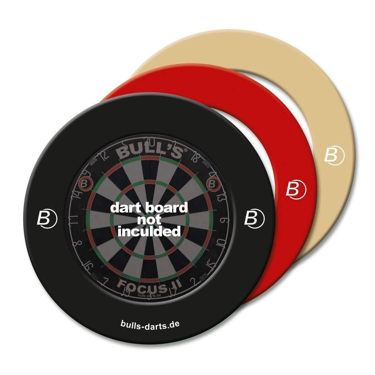 BULL'S Darts Quarterback EVA Dart Board Surround rot