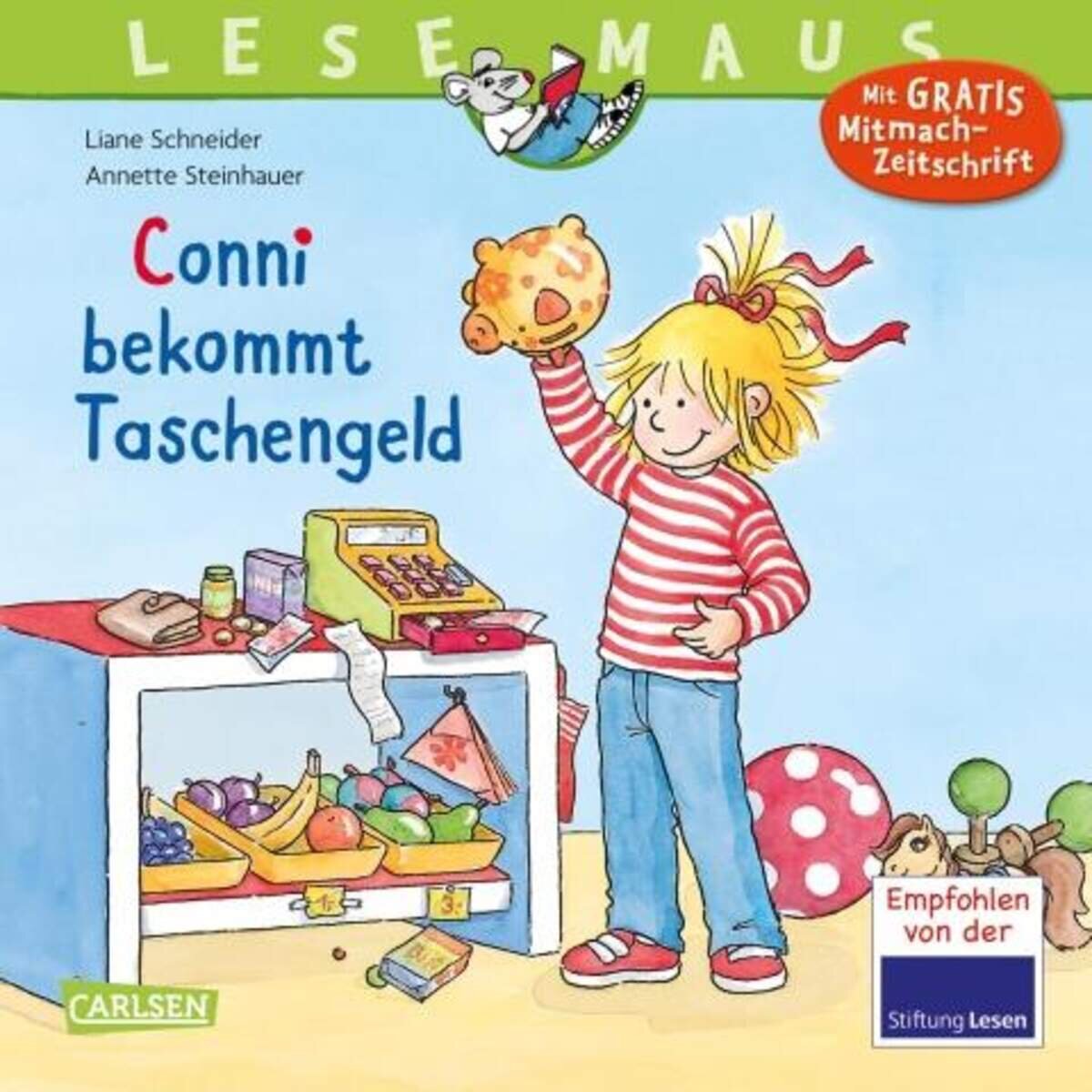 Carlsen Verlag LESEMAUS 67: Conni bekommt Taschengeld