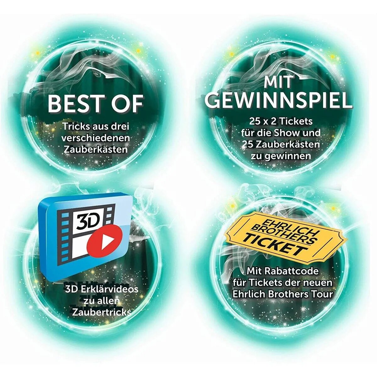 Clementoni Ehrlich Brothers - Adventskalender der Magie 2020