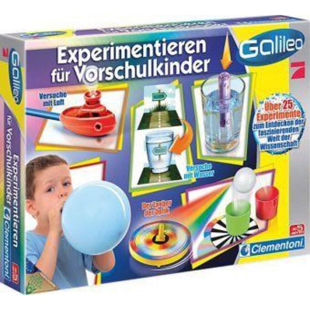 Clementoni Galileo Experimentieren für Vorschulkinder