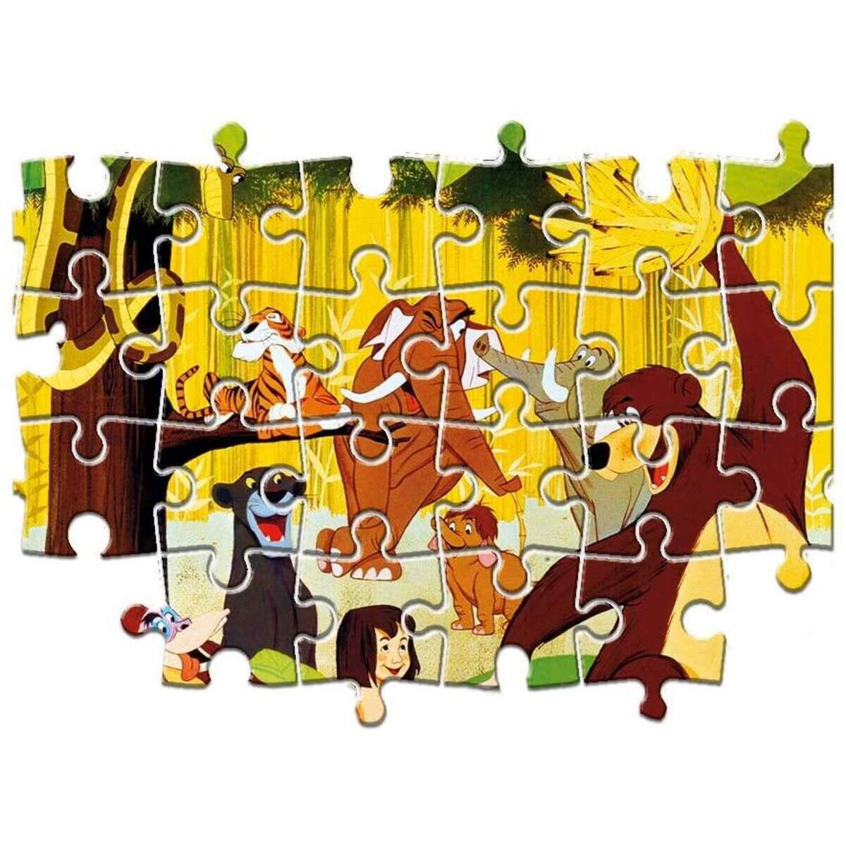 Clementoni Play for Future - Disneys Dschungel-Buch + Peter Pan, 2 x 20 Teile