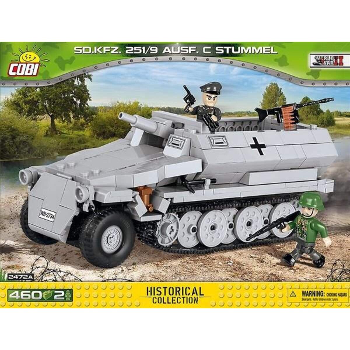 Cobi 2472 Sd.Kfz.251/9 Ausf.C Stummel