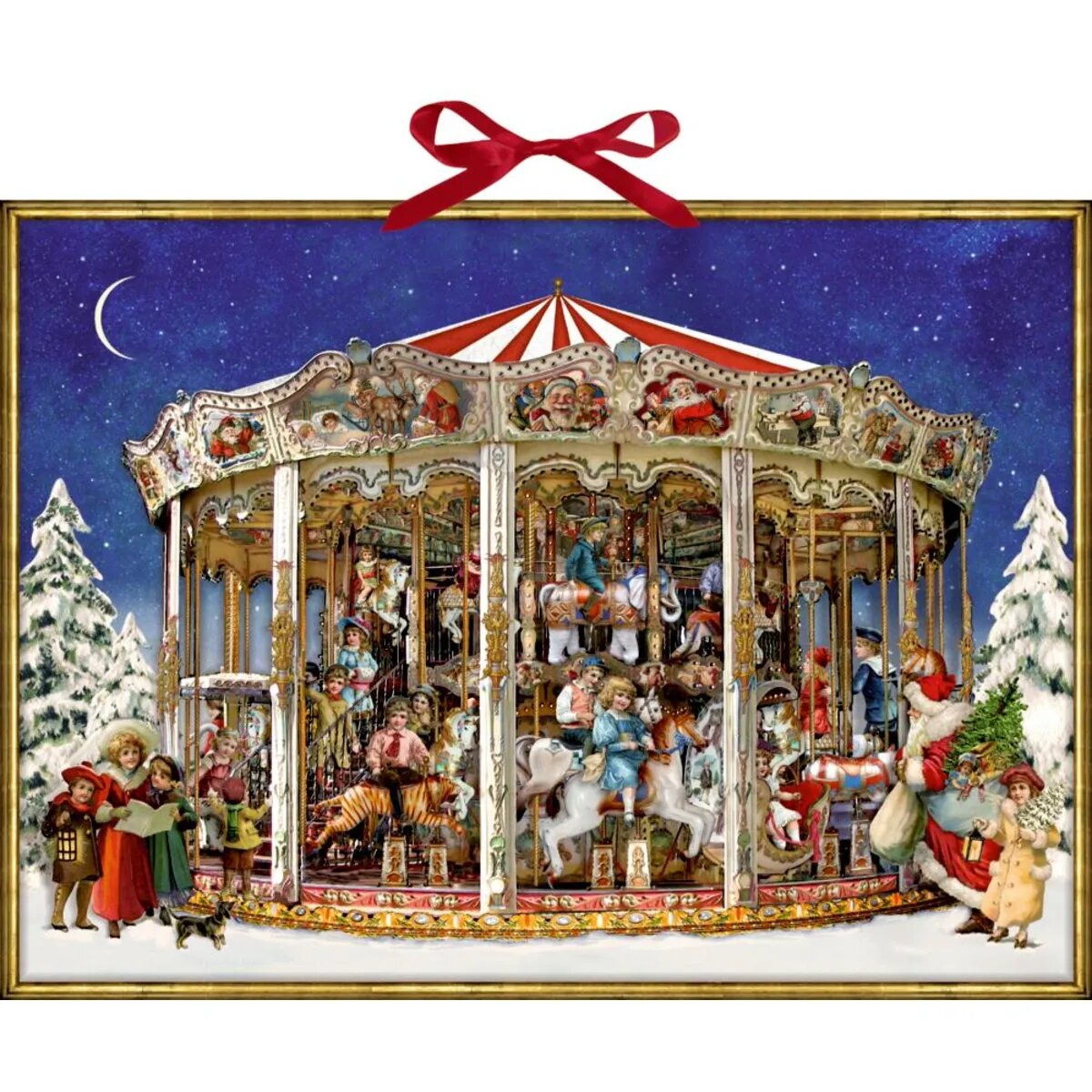 Coppenrath Adventskalender Nostalgisches Weihnachtskarussell
