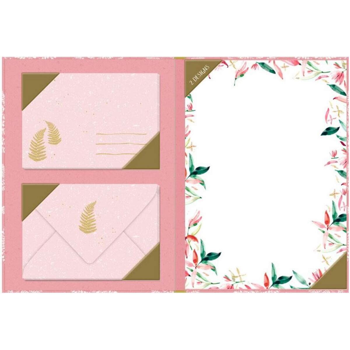Coppenrath Verlag Briefpapier-Set - All about rosé, DIN A4
