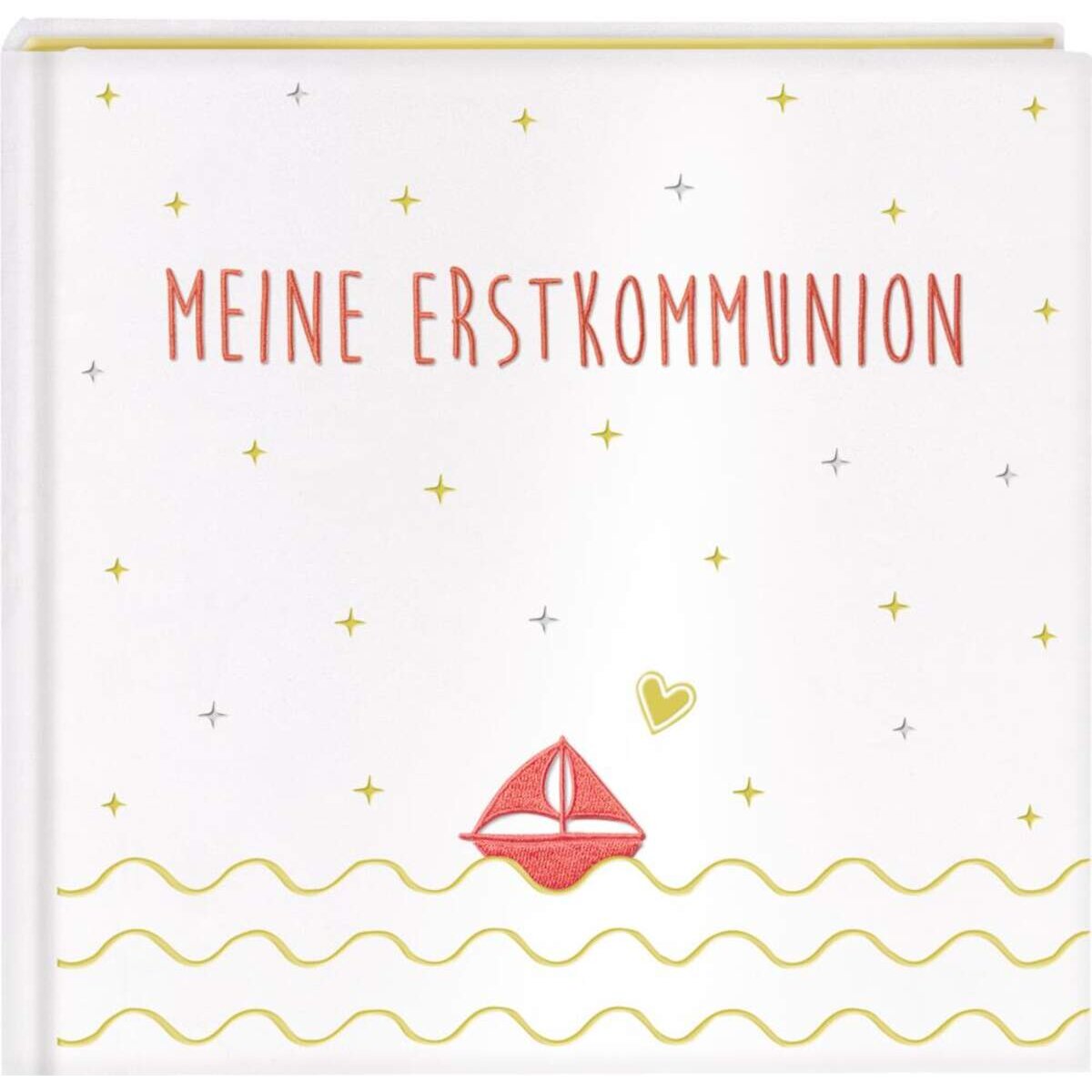 Coppenrath Verlag Eintragalbum Meine Erstkommunion, Satin weiß