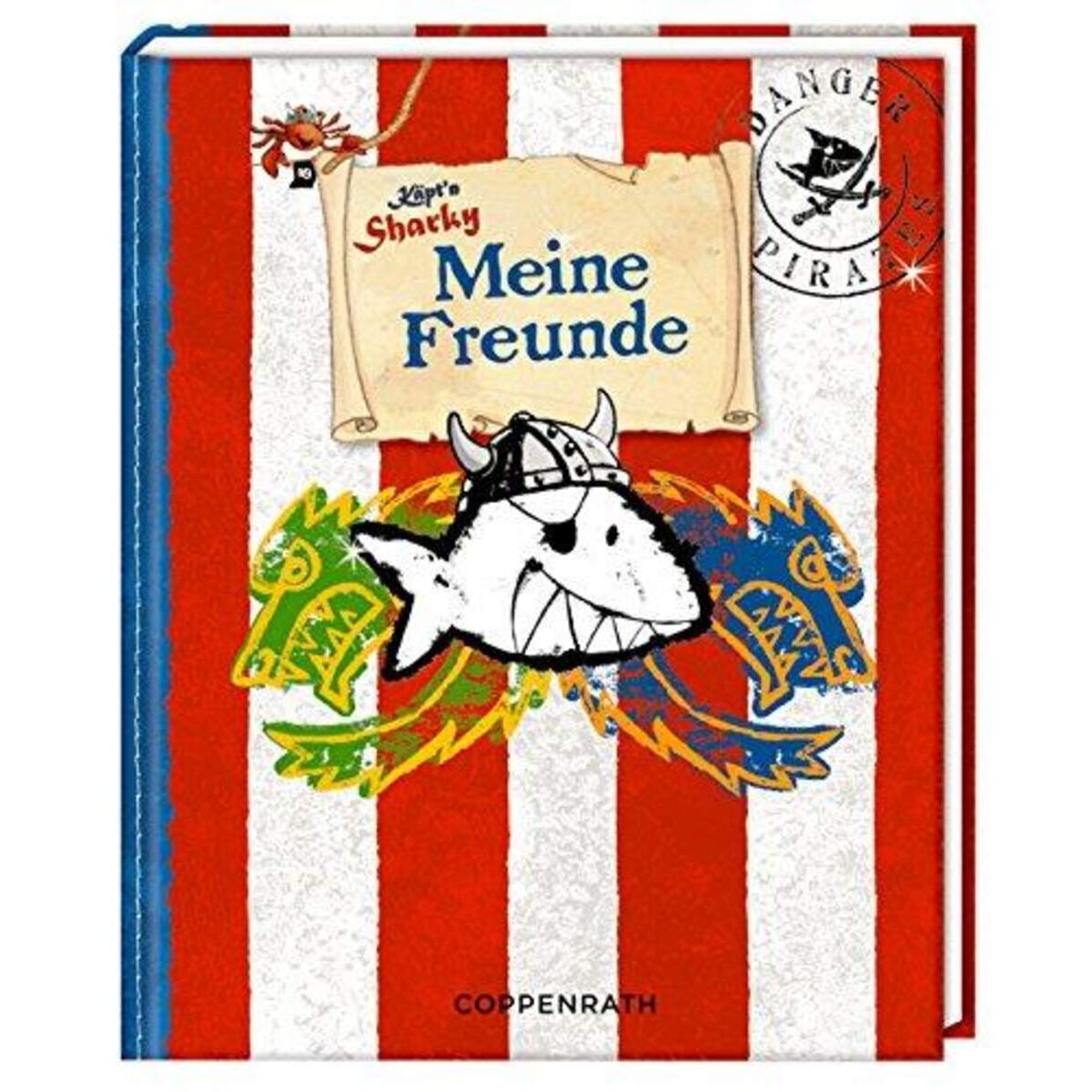 Coppenrath Verlag Freundebuch Meine Freunde Käpt'n Sharky