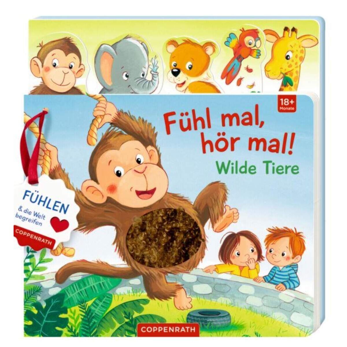 Coppenrath Verlag Fühl mal, hör mal! Wilde Tiere