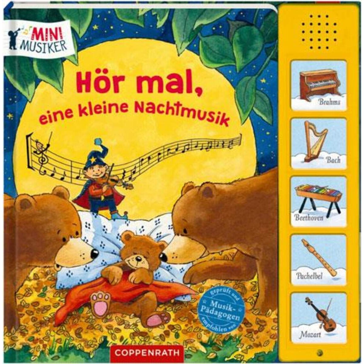 Coppenrath Verlag Hör mal, eine kleine Nachtmusik (Mini-Musiker)