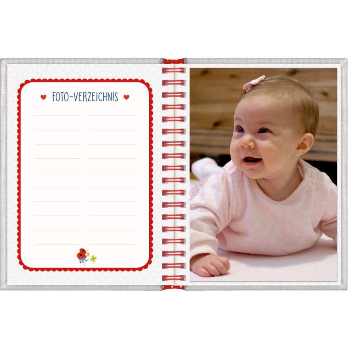 Coppenrath Verlag Kl. Foto-Einsteckalbum: Willkommen, Baby! BabyGlück