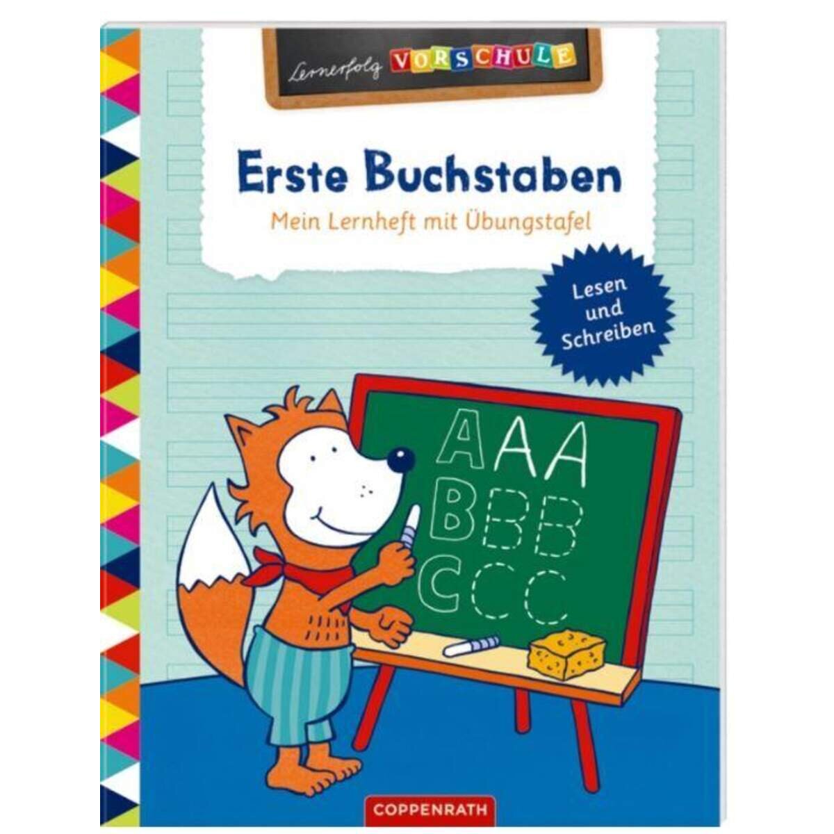 Coppenrath Verlag Lernerfolg Vorschule: Erste Buchstaben (mit Übungstafel)