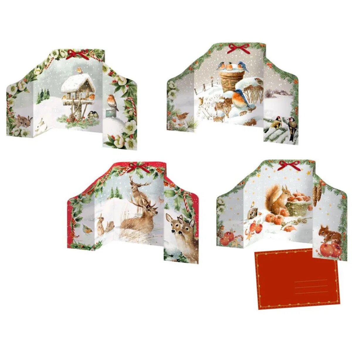 Coppenrath Verlag Marjoleins Weihnachtspanorama, Mini-Adventsk.-Sort. (Bastin)