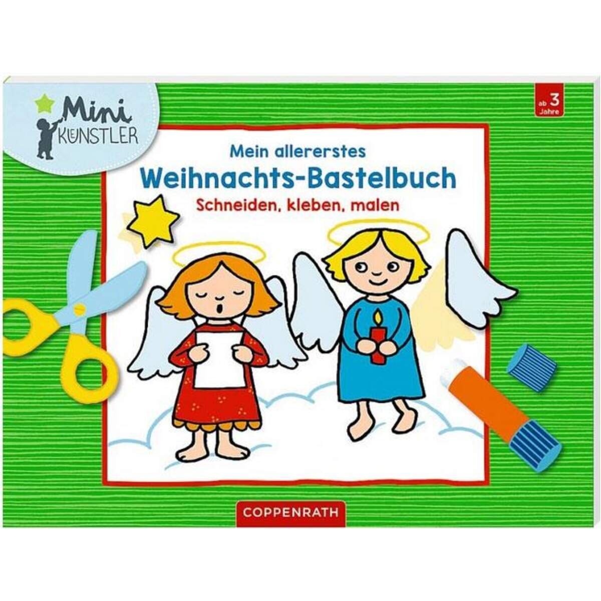 Coppenrath Verlag Mein allererstes Weihnachts-Bastelbuch (Mini-Künstler)
