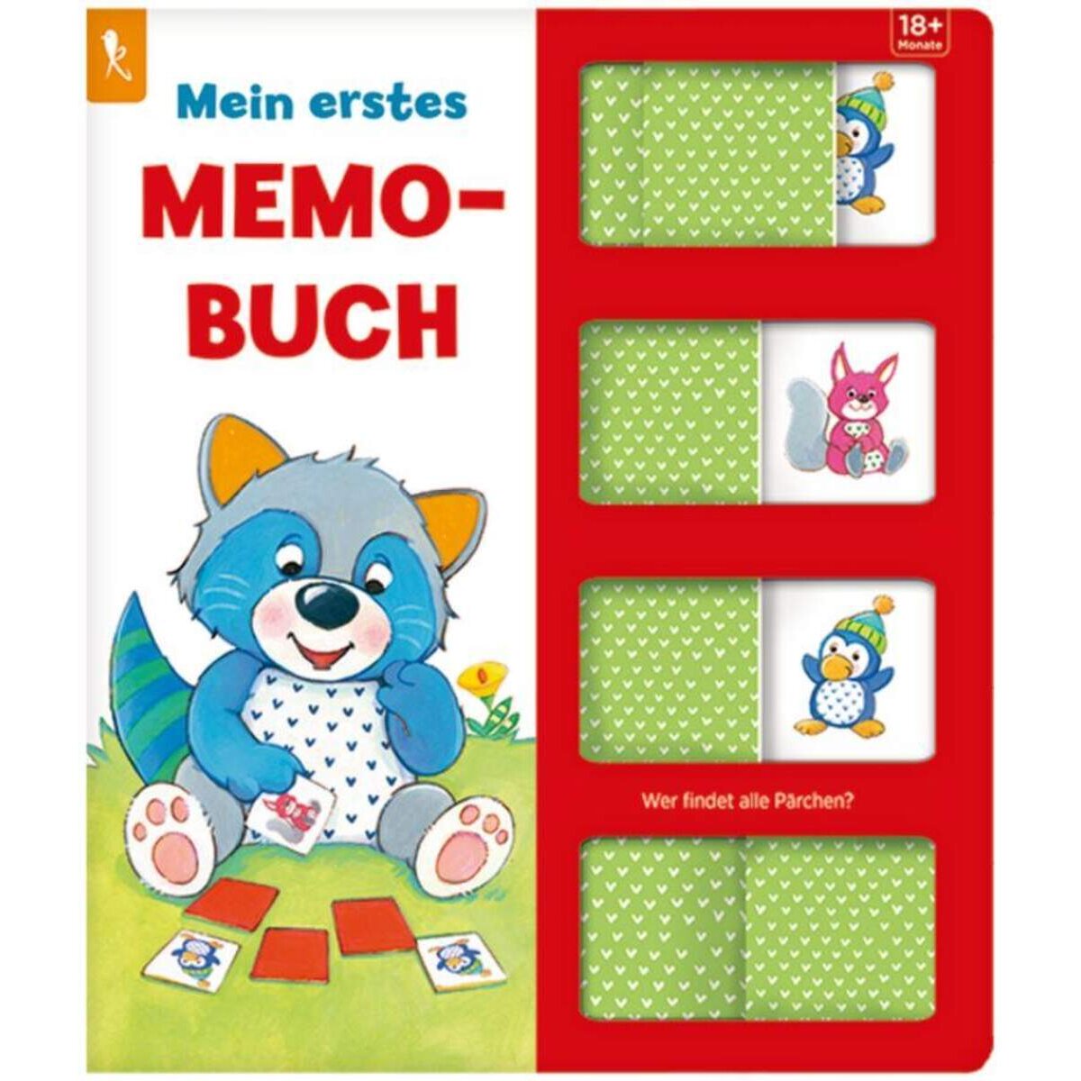 Coppenrath Verlag Mein erstes Memo-Buch - Wer findet alle Pärchen?