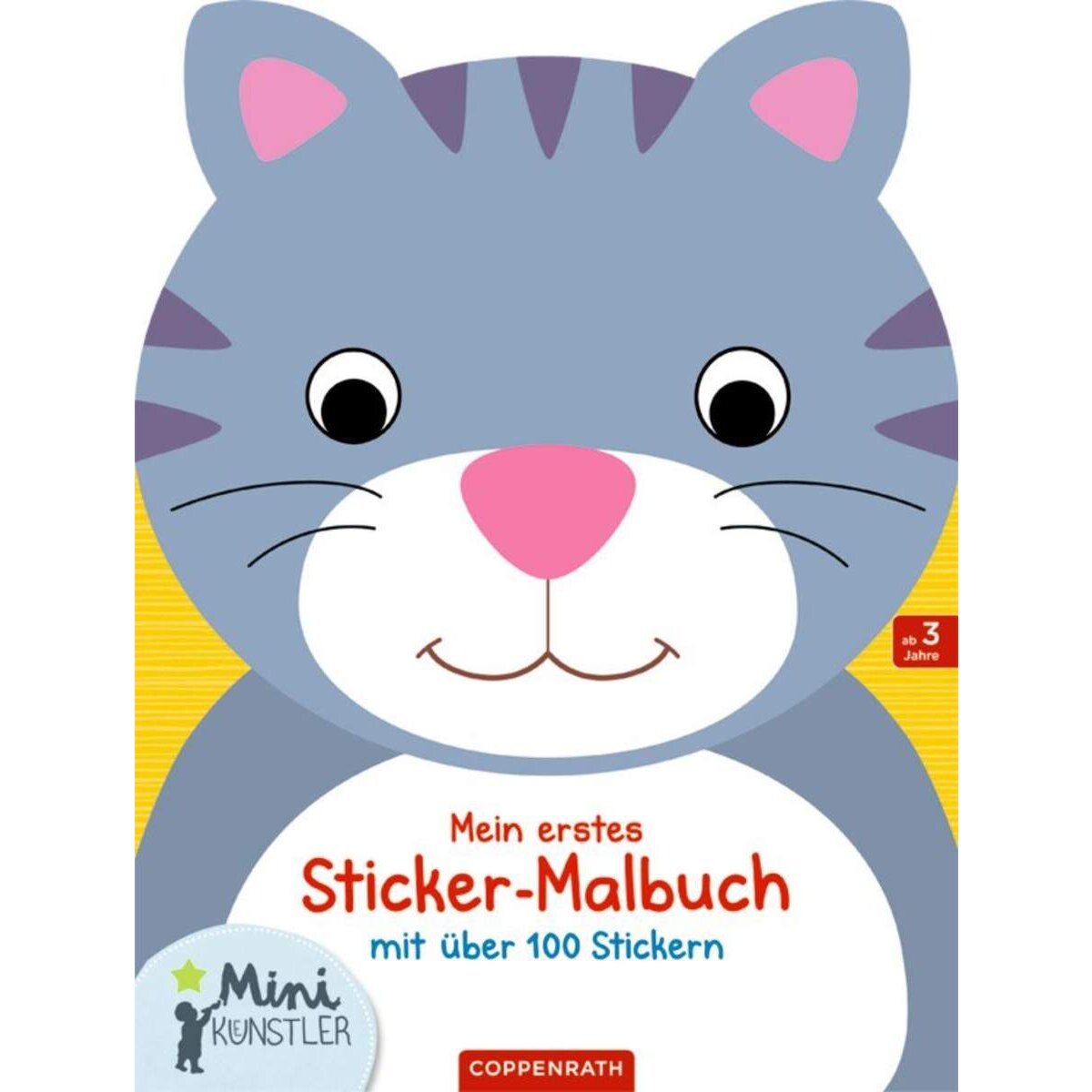 Coppenrath Verlag Mein erstes Sticker-Malbuch: Katze (Mini-Künstler)