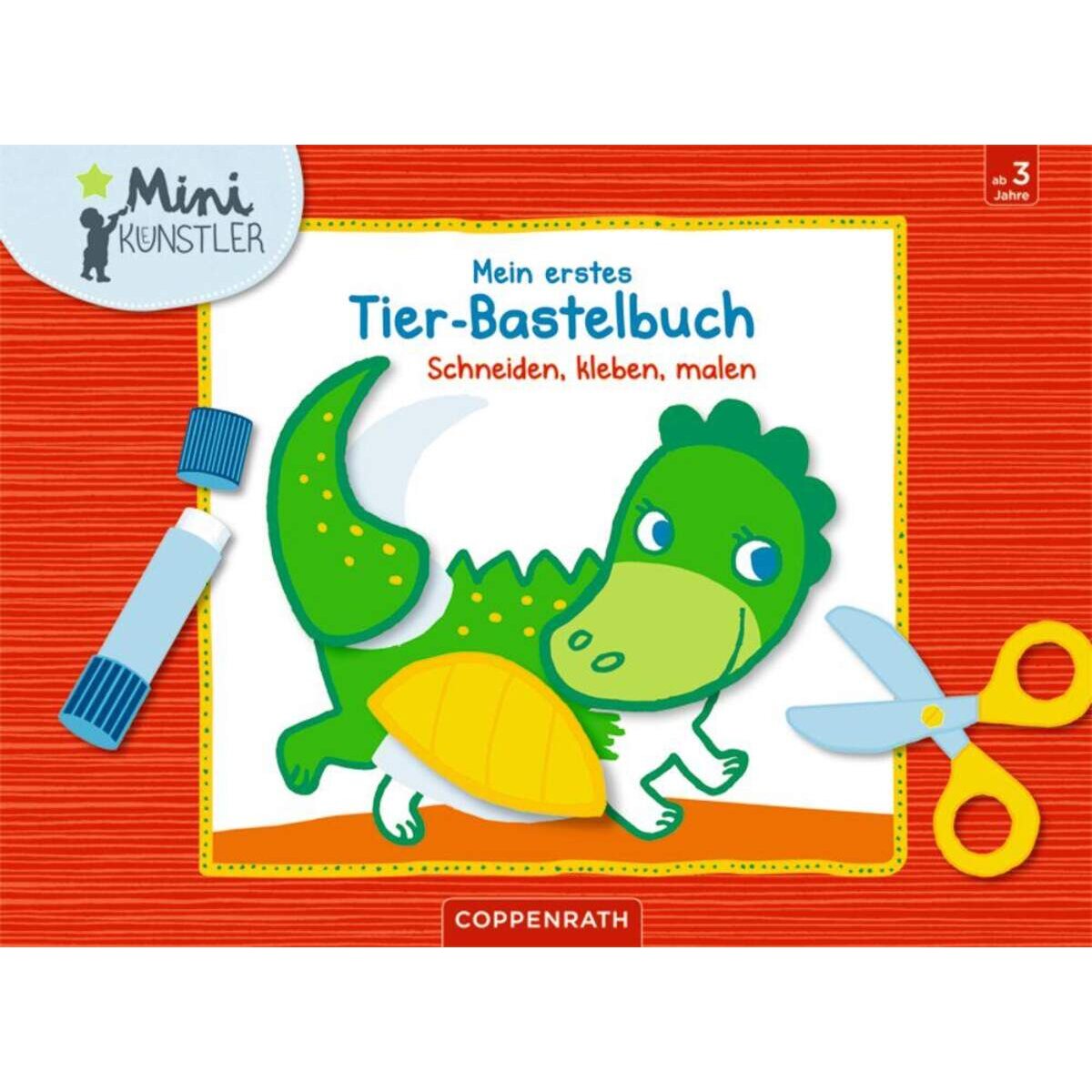 Coppenrath Verlag Mein erstes Tier-Bastelbuch (Mini-Künstler)