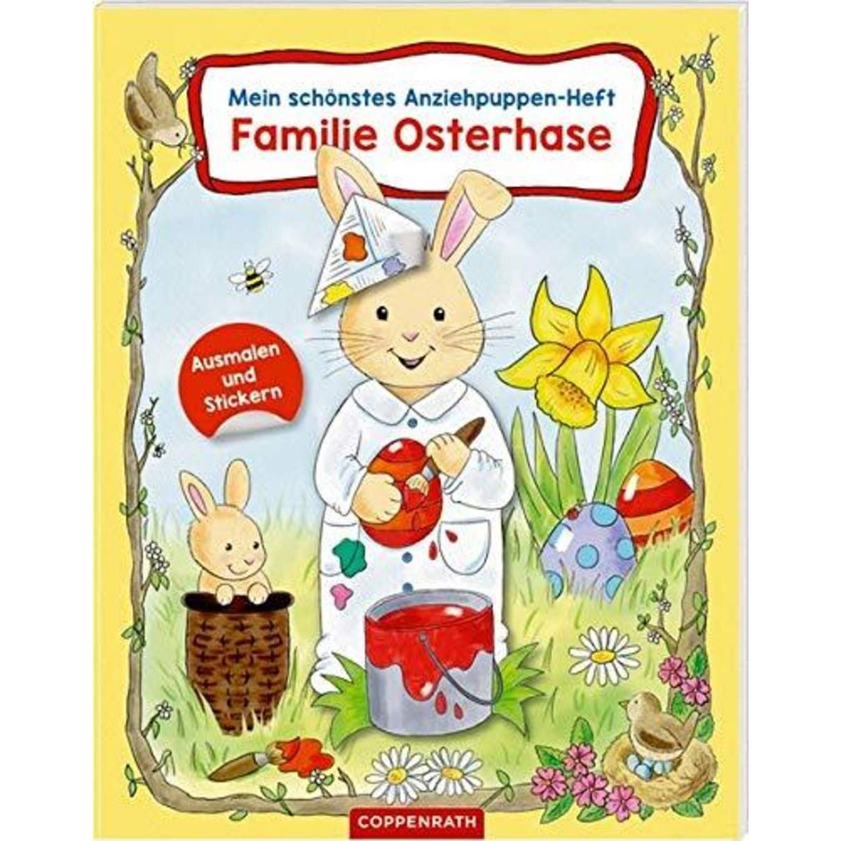 Coppenrath Verlag Mein schönstes Anziehpuppen-Heft: Familie Osterhase