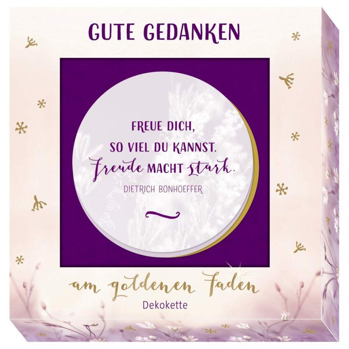Coppenrath Verlag Papier-Poesie-Kette - Gute Gedanken am goldenen Faden