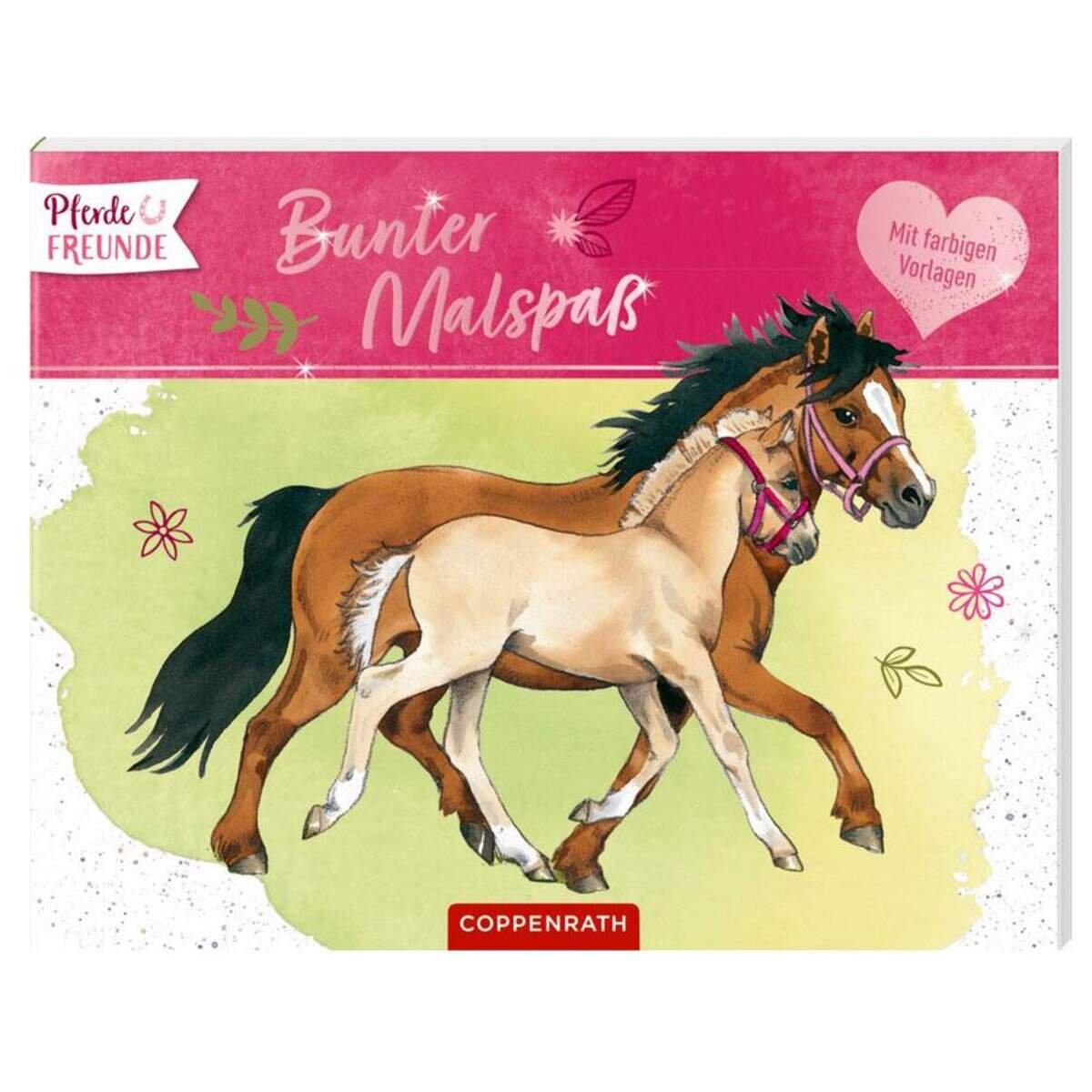 Coppenrath Verlag Pferdefreunde: Bunter Malspaß