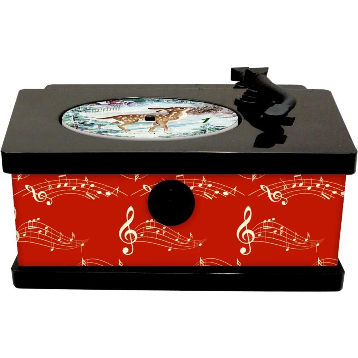 Coppenrath Verlag Sound-Adventskalender, Vintage-Plattenspieler Behr.