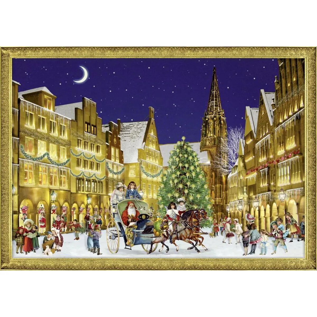 Coppenrath Verlag Weihnacht in der Stadt, Adventskalender A4