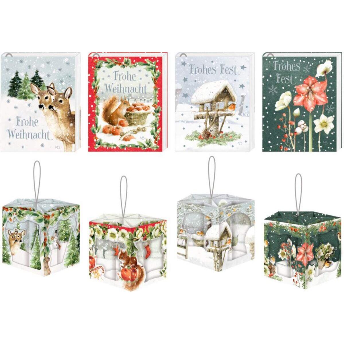 Coppenrath Verlag Zauberh.Weihnachtszeit 3DKarussell-Christbaumb.Bastin, sort.
